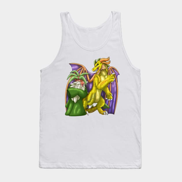 High Caves: Cyrus (Yellow) Tank Top by spyroid101